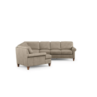 Flexsteel Westside Stationary Leather Sectional