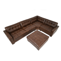 Milan Leather Sectional