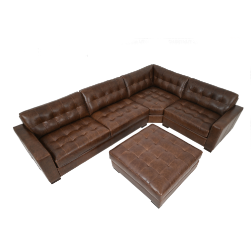 Milan Leather Sectional