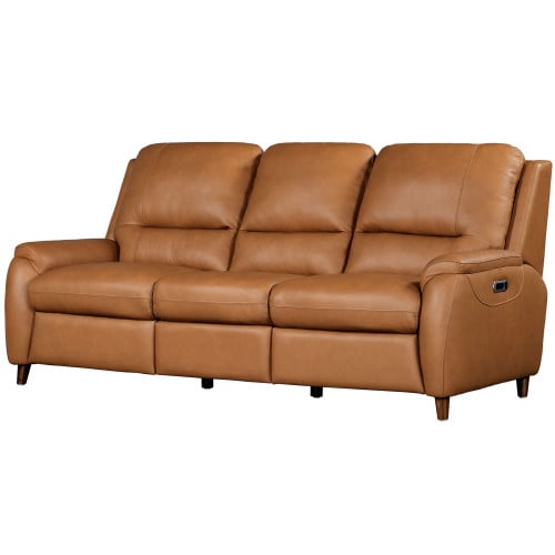 Austin Leather Match Power Reclining Sofa Or Set With Power Headrest