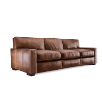 Max Deep or Regular Seating Leather Sofa or Set Get FREE Leather Samples