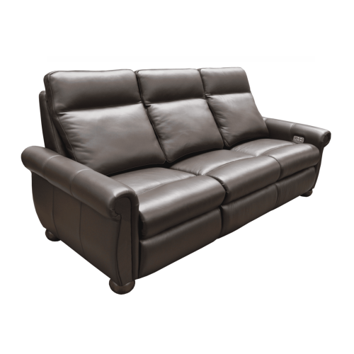 Park City Power Reclining Leather Sofa or Set Power Lumbar Available