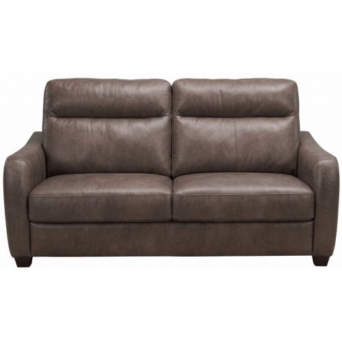 Ansley Leather Queen Sleeper Sofa 