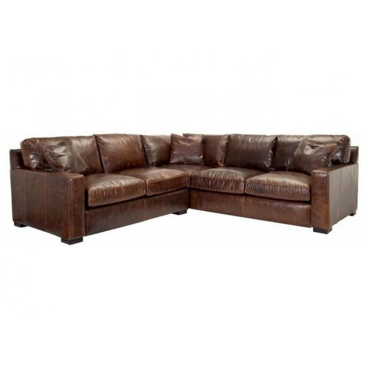Max Deep Or Regular Seating Leather Sectional Get FREE Leather Samples