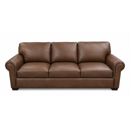 Deland Leather Sofa Loveseat Chair Ottoman