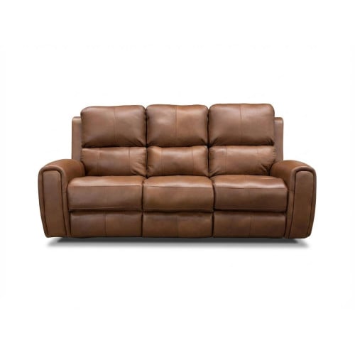 Asgard Power Reclining Leather Sofa or Set With Power Tilt Headrest | Power Lumbar