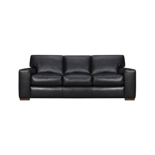 Atollo Black Coffee Leather