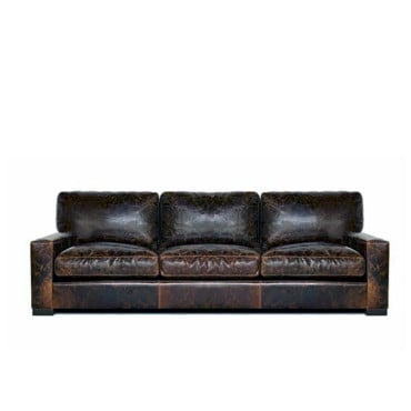 Max Deep or Regular Seating Leather Sofa or Set Get FREE Leather Samples