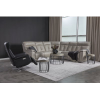 Coasta Power Reclining Leather Sectional - Available With Power Tilt Headrest | Power Lumbar
