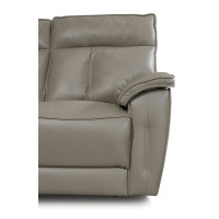 Coasta Power Reclining Leather Sofa or Set - Available With Power Tilt Headrest | Power Lumbar