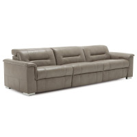 Kerren Power Reclining Leather Sofa Or Set with Power Adjustable Headrest