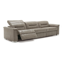 Kerren Power Reclining Leather Sofa Or Set with Power Adjustable Headrest