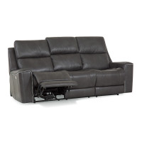 Tessa Bay Power Reclining Leather Sofa or Set - Available With Power Tilt Headrest | Power Lumbar