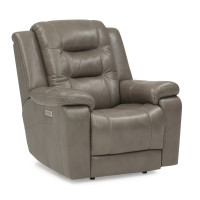Lenna Power Reclining Leather Sofa or Set - Available With Power Tilt Headrest | Power Lumbar