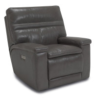 Tolia Power Reclining Leather Sofa or Set - Available With Power Tilt Headrest | Power Lumbar