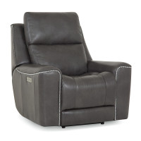 Tessa Bay Power Reclining Leather Sofa or Set - Available With Power Tilt Headrest | Power Lumbar