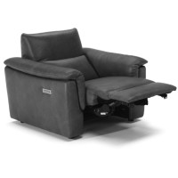 Natuzzi Editions C176 Amorevole Power Reclining Leather Sofa or Set - Available With Power Tilt Headrest | Power Lumbar