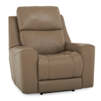 Tessa Bay Power Reclining Leather Sofa or Set - Available With Power Tilt Headrest | Power Lumbar