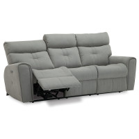 Marath Power Reclining Leather Sofa or Set with Power Tilt Headrest