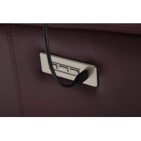 Anselia Power Reclining Leather Sofa or Set - Available With Power Tilt Headrest