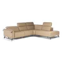 Natuzzi Editions C143 Leggiadro Power Reclining Leather Sectional | Adjustable Headrest