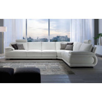 CHATEAU DAX Atlantic Leather Sectional