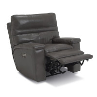 Tolia Power Reclining Leather Sofa or Set - Available With Power Tilt Headrest | Power Lumbar