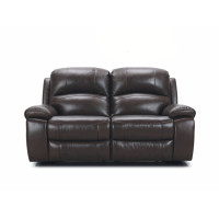 Gala Power Reclining Leather Sofa or Set with Power Tilt Headrest