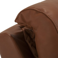 Kaela Power Reclining Leather Sectional - Available With Power Headrest | Power Lumbar