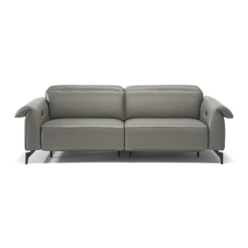 Natuzzi Editions C143 Leggiadro Power Reclining Leather Sofa or Set | Adjustable Headrest