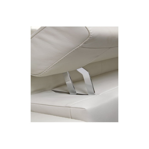 Elira Power Reclining Leather Sectional with Power Adjustable Headrest