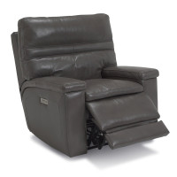 Tolia Power Reclining Leather Sofa or Set - Available With Power Tilt Headrest | Power Lumbar