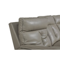 Coasta Power Reclining Leather Sofa or Set - Available With Power Tilt Headrest | Power Lumbar