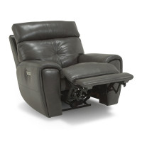 Wessa Power Reclining Leather Sofa or Set - Available With Power Tilt Headrest | Power Lumbar