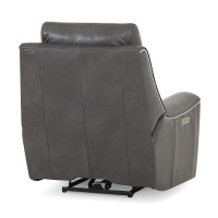 Tessa Bay Power Reclining Leather Sofa or Set - Available With Power Tilt Headrest | Power Lumbar
