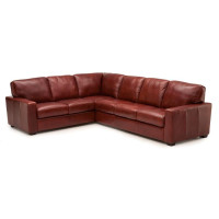 Ellis Cove Leather Sectional
