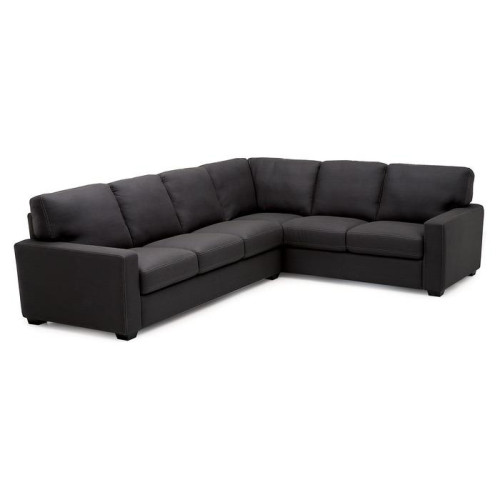 Ellis Cove Leather Sectional