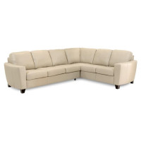 Trina Bay Leather Sectional