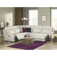 Soletta Reclining Leather Sectional