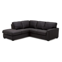 Ellis Cove Leather Sectional