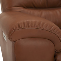Kaela Power Reclining Leather Sectional - Available With Power Headrest | Power Lumbar