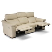 Natuzzi Editions C115 Giulivo Power Reclining Leather Sofa or Set | Power Headrest
