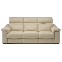 Natuzzi Editions C115 Giulivo Power Reclining Leather Sofa or Set | Power Headrest