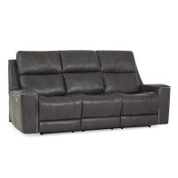 Tessa Bay Power Reclining Leather Sofa or Set - Available With Power Tilt Headrest | Power Lumbar