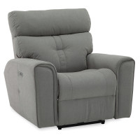 Marath Power Reclining Leather Sofa or Set with Power Tilt Headrest