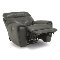 Wessa Power Reclining Leather Sofa or Set - Available With Power Tilt Headrest | Power Lumbar