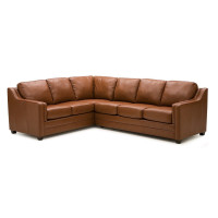 Avina Leather Sectional