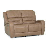 Adria Power Reclining Leather Sofa or Set - Available With Power Tilt Headrest | Power Lumbar
