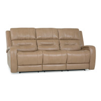 Adria Power Reclining Leather Sofa or Set - Available With Power Tilt Headrest | Power Lumbar