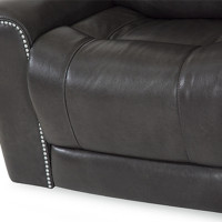 Tessa Bay Power Reclining Leather Sectional - Available With Power Tilt Headrest | Power Lumbar